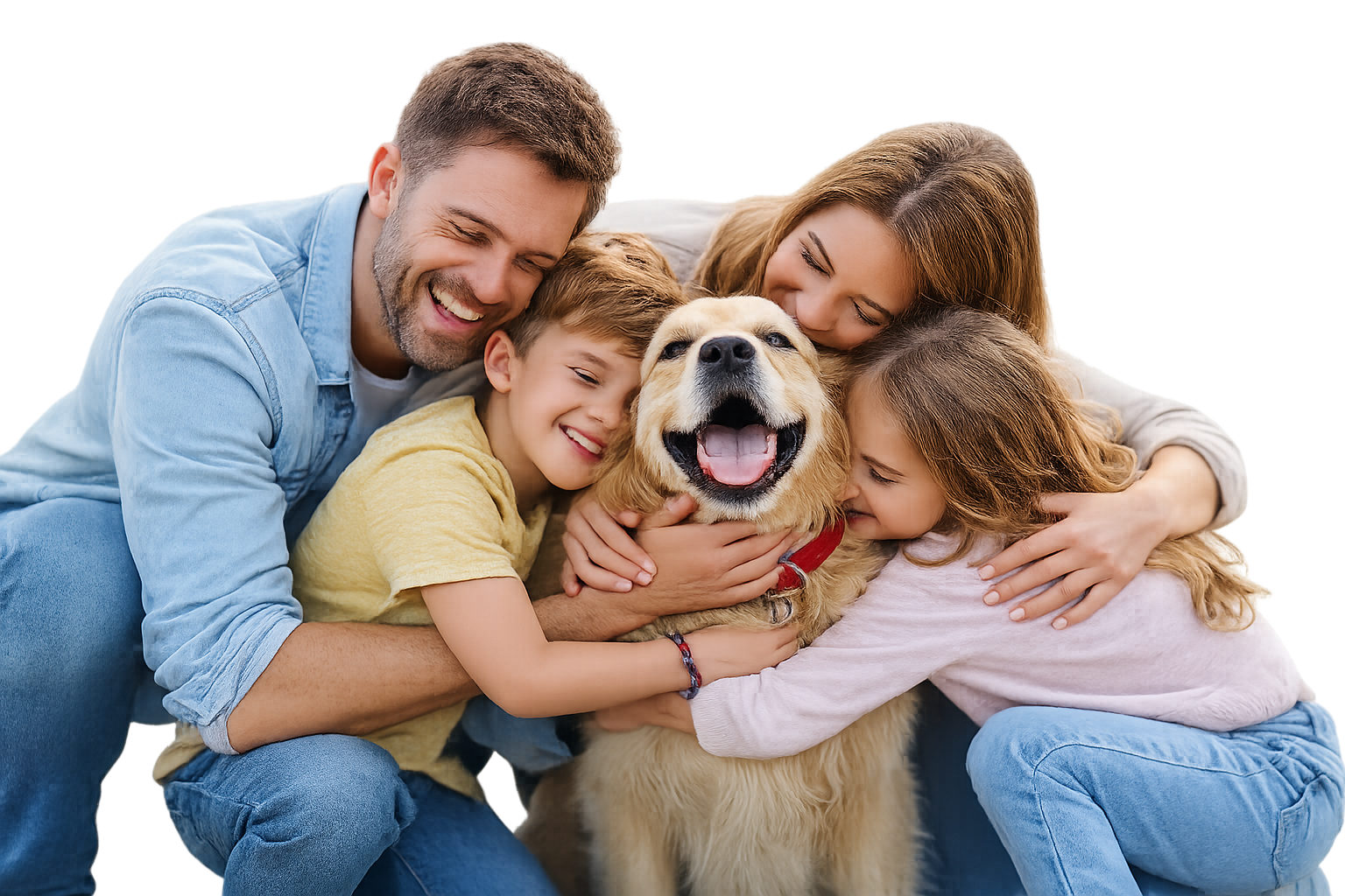 Family reunited with their pet